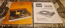 Vintage Dual 1229 Sales Brochure and Instruction Manual - VG