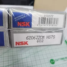 NSK 6206ZZCM NS7S(602) Ball Bearing_Surplus Maintenance Materials for Sale