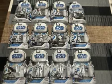 Star Wars Clone Trooper Lot 12 Different All MISB Army Builder Legacy Collection