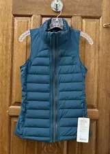 LULULEMON Blue Turquoise Vest ~ Sz 4