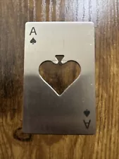 Ace of Spades Bottle Opener Poker Card Bottle Openers Fun Party Gifts Unique