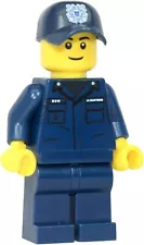 Modern Brick Warfare US Coast Guard Male made with real LEGO® minifigure