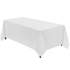 Table Cloth 10 Pack 90 * 156inch Rectangle Tablecloth Polyester, Stain Wrinkl...