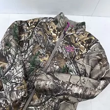 Realtree Xtra Woman’s Camo Hunting Coat Size Small 34-36 NO HOOD **READ **