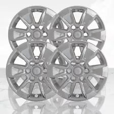 ON SALE: Set of 4 17" 6 Spoke Wheel Skins for 2019-2021 Chevy Silverado 1500 - (For: 2019 Chevrolet Silverado 1500)