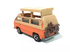 1981 Hot Wheels Sunagon Orange VW Volkswagen Pop-up Camper Van ~ Hong Kong