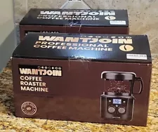 WantJoin Coffee Bean Roaster Machine for Home Use, with Black