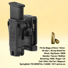 Single Mag Pouch Magazine Holster Fit 9mm 40 Springfield XD XD-9 Mod 2 XDM-9 4.5