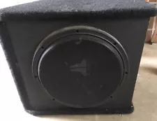 JL AUDIO NICE POWERWEDGE ENCLOSURE SUBWOOFER SPEAKER BASS BOX Only Local Pickups