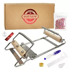 INDIVSHOW Adjustable Bead LoomSeed Bead Loom Kit Includes ThreadBeading Needl...