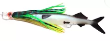 Live Ballyhoo Combo Rig Fishing Lure 10" Rigged Mahi Tuna Marlin Trolling Bait