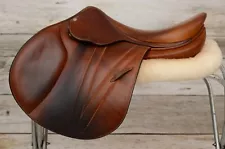 Gorgeous 2016 17.5" Butet saddle for sale! Beautiful supple CALF leather!