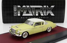 1956 Studebaker Power Hawk Yellow/White in 1:43 scale by Matrix