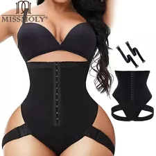 Women Butt Lifter Pants Shapewear Body Shaper Tummy Trainer with Butt Lift Thong