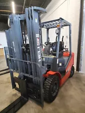 Sale!! NEW 2024 LPG 3 STAGE MAST 5000 LB SIDE-SHIFT PNEUMATIC FORKLIFT