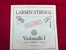 100% Authentic Larsen Cello A Strings Soloist A Medium gauge 4/4 size