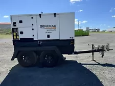 2018 45 Kva Generac Mobile Towable Diesel Generator - 9 Hours - Tier 4 - We Ship