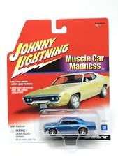 Johnny Lightning Muscle Car Madness 1966 Chevrolet Chevelle SS Blue Diecast NEW