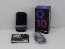 BLACKBERRY Q10 TOUCHSCREEN CELL PHONE 16GB AMOLED 3.1" DUAL CORE TELUS