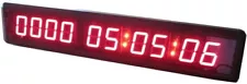 1.8-inch 10 Digits with Red Color LED Timer Countdown-up Wall Mounted Clock