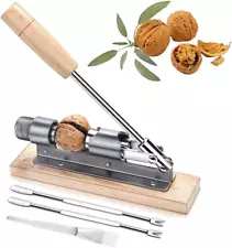 Nutcracker Heavy Duty Pecan Walnut Cracker Plier Opener Tool for Easy Cracking N