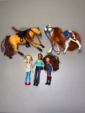 Dreamworks Spirit Riding Free Doll Figures Horse Toy Lot 5" doll