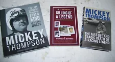 MICKEY THOMPSON BOOKS 3 DIFF- ALL FOR 1 BID-ALL VERY NICE COND-2 PICS