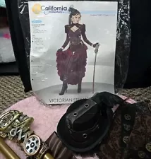 Women's Victorian Steampunk Dress Costume READ DESCRIPTION!!!