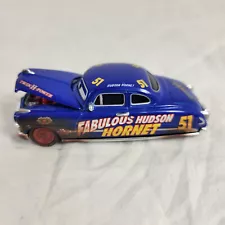 Disney Pixar Cars '#51 "Fabulous Hudson Hornet" with Opening Hood EUC