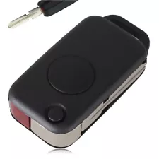 For Mercedes Benz W124 W202 S500 SL500 1 Buttons Flip Remote Key Shell Case Fob (For: 2002 Mercedes-Benz S500)