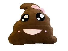 Huge! 3ft Big Smile Poop Emoji Stuffed Plush Pillow Height & Width Toy Factory