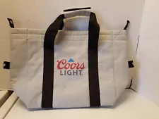 NEW Coors Light Beer Insulated Travel Tote Cooler