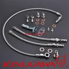 Kinugawa FOR Volvo 740 940 B230FT Turbo Oil / Water line kit w/ MHI TD04 turbo