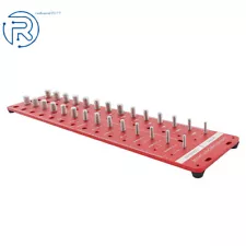 Nut and Bolt Thread Checker 28 Thread Identifier Gauge Inch and Metric Screw