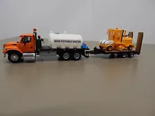 HO 1/87 Scale Herpa Boley Truck Trailer & Sweeper