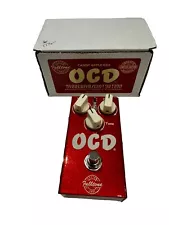 Fulltone Custom Shop Blem Candy Apple Red Obsessive Compulsive Drive Pedal