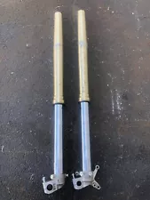 2005 HONDA CRF450R CRF 450R 2005-2008 FRONT FORKS SET SUSPENSION OEM SHOWA (For: 2006 Honda CRF450R)