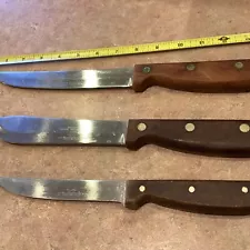 Vintage Case XX Butcher Knives (3) The Early Americans