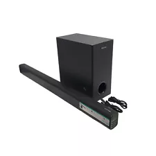 Hisense HS218 2.1 Channel Soundbar & Wireless Subwoofer - Black #D7012