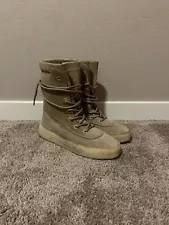 Yeezy Season 2 Crepe Boots Size 42 Mens Made In Spain Beige