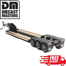 Diecast Master 1/16 Scale Gooseneck Lowboy Trailer RC Car Tractor Semi Truck