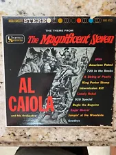 The Magnificent Seven Theme From... Soundtrack LP - Al Caiola LP Vinyl