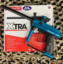 NEW Kingman Spyder Xtra Semi-Auto Paintball Gun - Gloss Blue