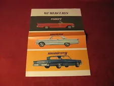 1963 Mercury Comet Meteor Monterey Sales Brochure Booklet Catalog Old Original