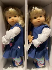 NIB RETIRED American Girl Bitty Baby Twins WITH BLONDE HAIR