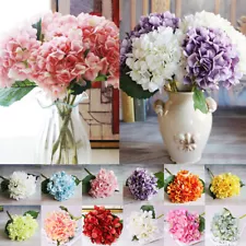 Artificial Silk Flower Hydrangea Flowers Wedding Party Bouquet Home Ornaments