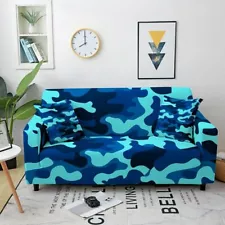 Elastic Sofa Cover Camouflage Couch Covers For Living Room Protector Slipcovers