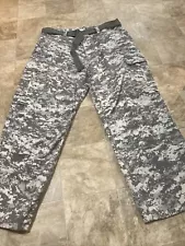 Mens Regal Wear Gray Digital Camouflage Camo Cargo Pants 38x30