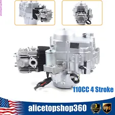 110cc 4 Stroke Electric start Auto Engine Motor For ATV GO Kart 308-999003