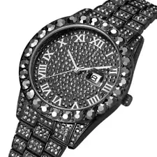 Diamond Waterproof Quartz Watch for Men